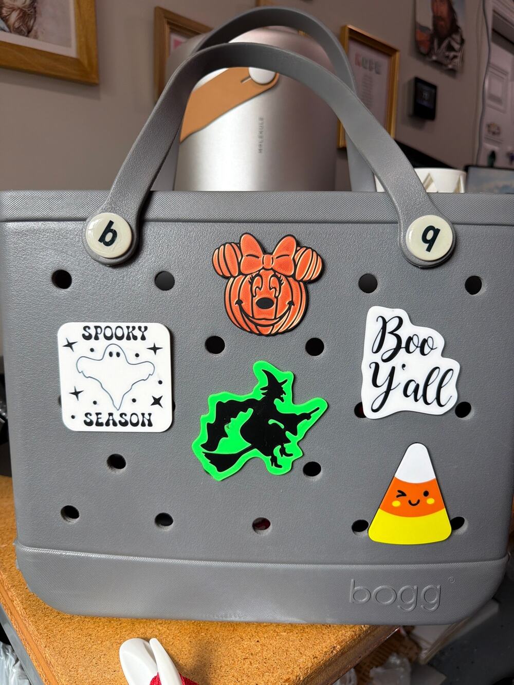 Lot of 5 Slightly Imperfect Halloween Bogg Bag Charms